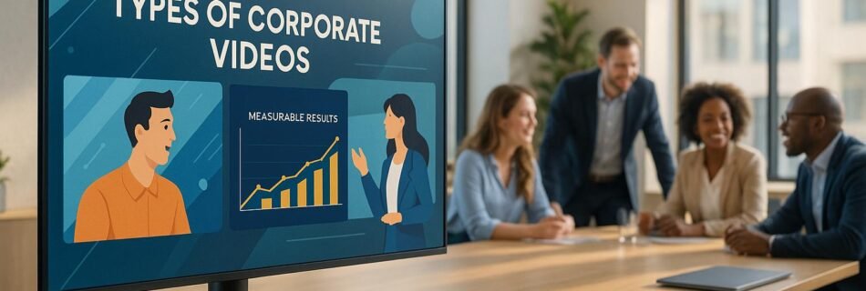 7 Types of Corporate Videos That Drive Measurable Business Results