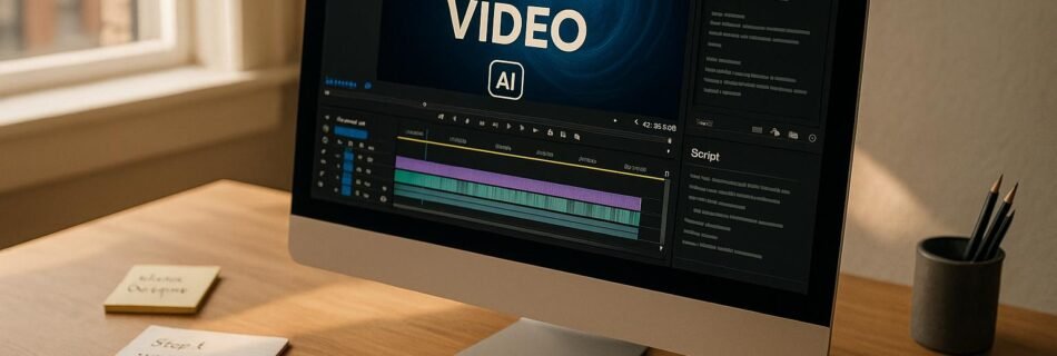 Step-by-Step: Converting Text Scripts to Professional Videos Using AI