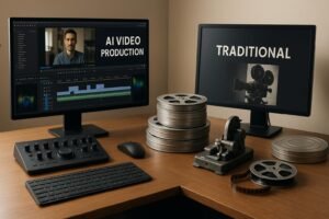 AI Video Production vs. Traditional: A Cost-Benefit Analysis for Your Next Commercial.